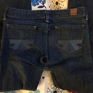 American Eagle Outfitters Jeans - American Eagle Real Flare Dark wash jeans Sz 4 American Eagle Outfitters Jeans - American Eagle Real Flare Dark wash jeans Sz 4
